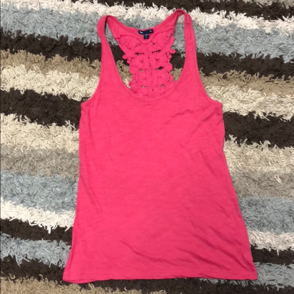 GAP pink tank